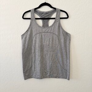 Lululemon Swiftly Racerback Heather Gray Tank Top